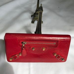 AUTHENTIC BALENCIAGA BIFOLD LONG WALLET